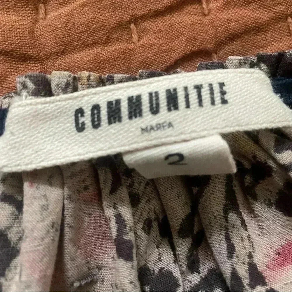 Communitie Marfa Dress Block Print Size 2 Small to Medium - Picture 6 of 6